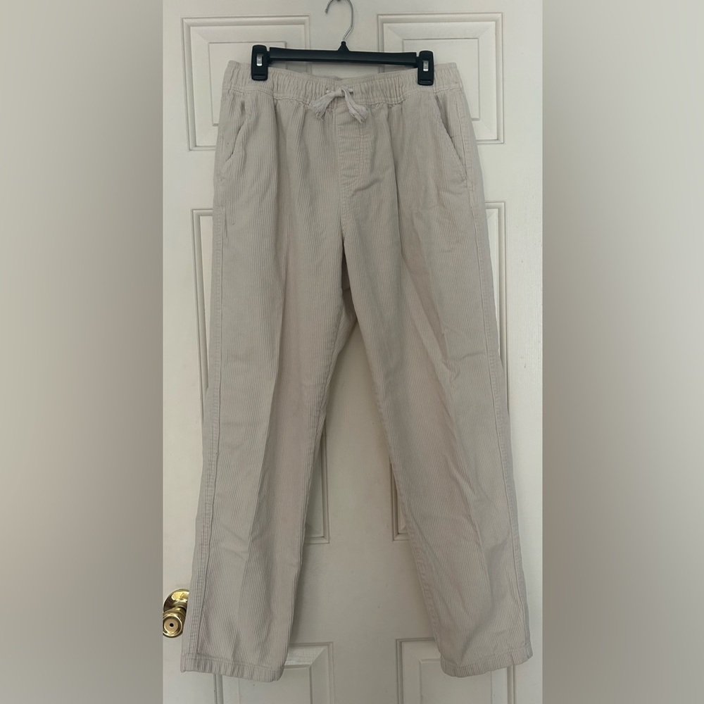 Mens No Boundaries Corduroy Drawstring Pants. Med.